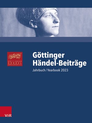 cover image of Göttinger Händel-Beiträge, Band 24